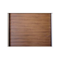 serranda coibentata finitura finto legno chiaro