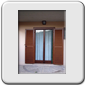 blindata finto legno noce